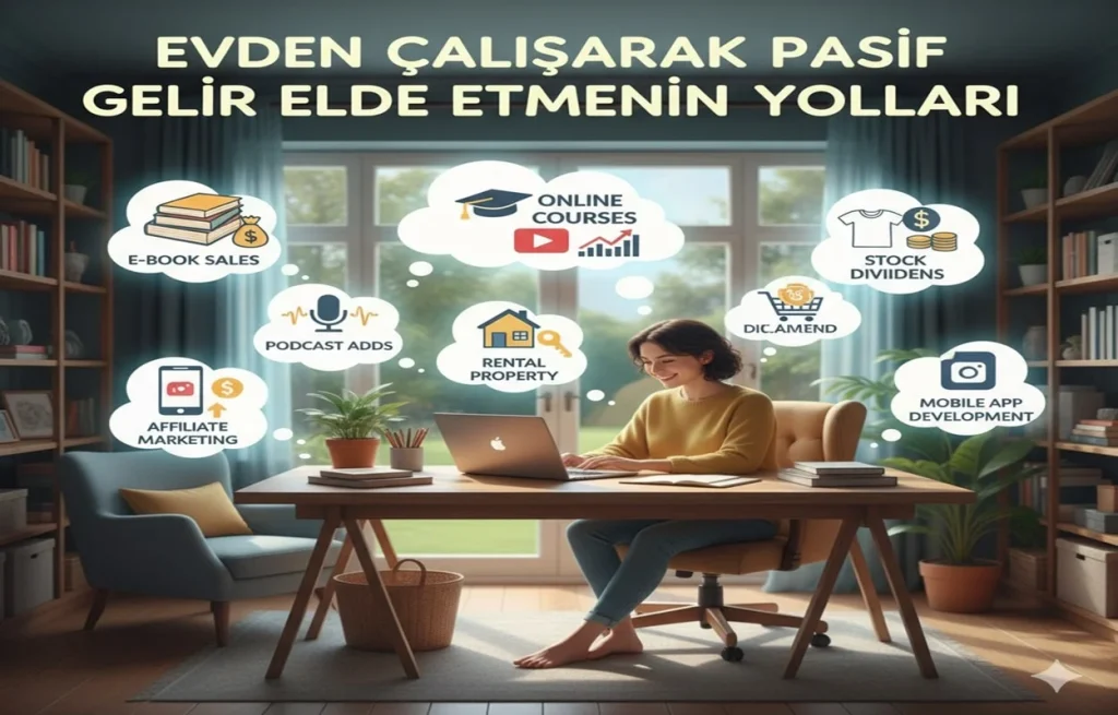 Evden Çalışarak Pasif Gelir Elde Etmenin Yolları 6 Evden Çalışarak Pasif Gelir Elde Etmenin Yolları