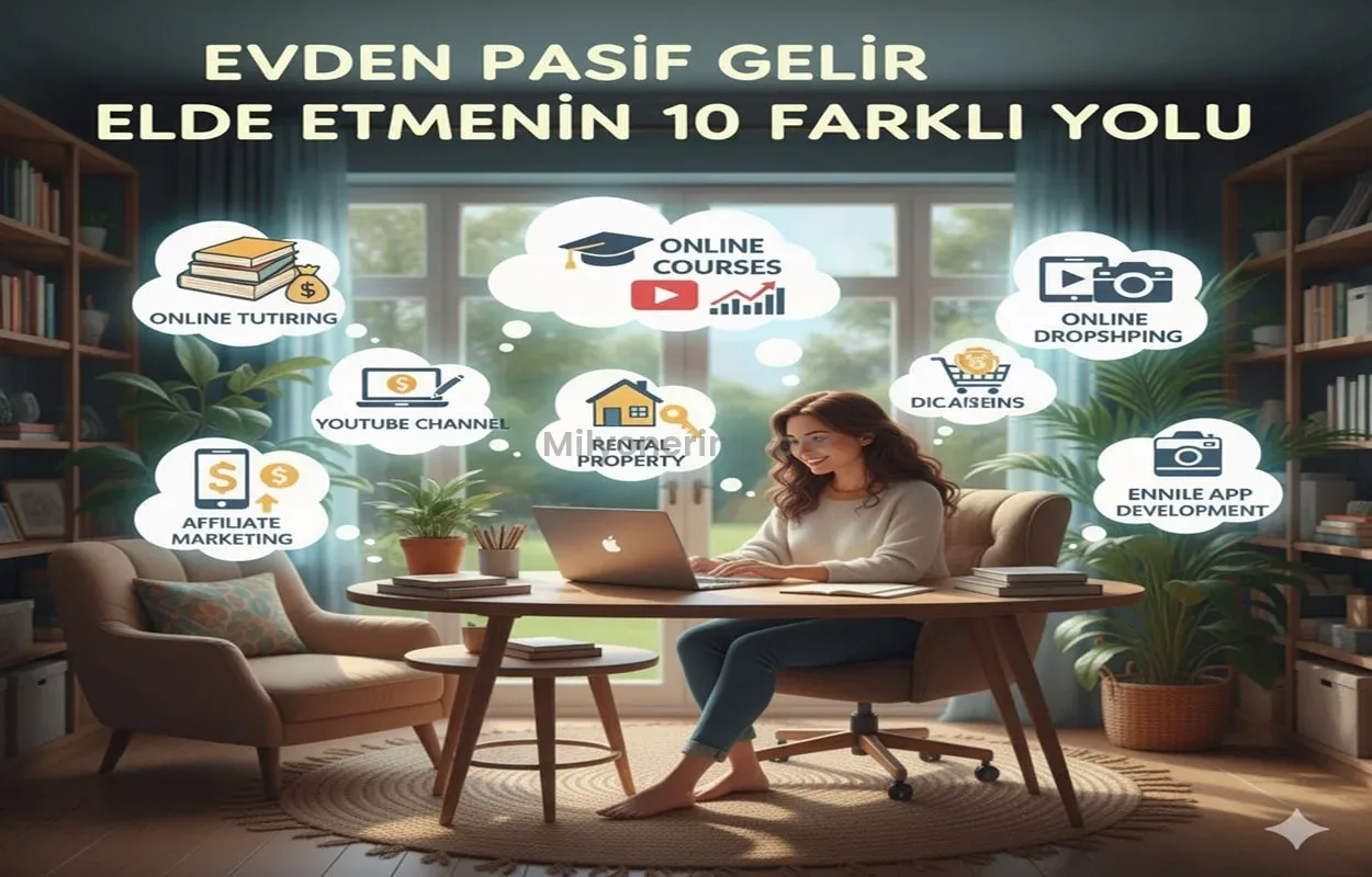 Evden Pasif Gelir Elde Etmenin En Etkili 10 Yolu