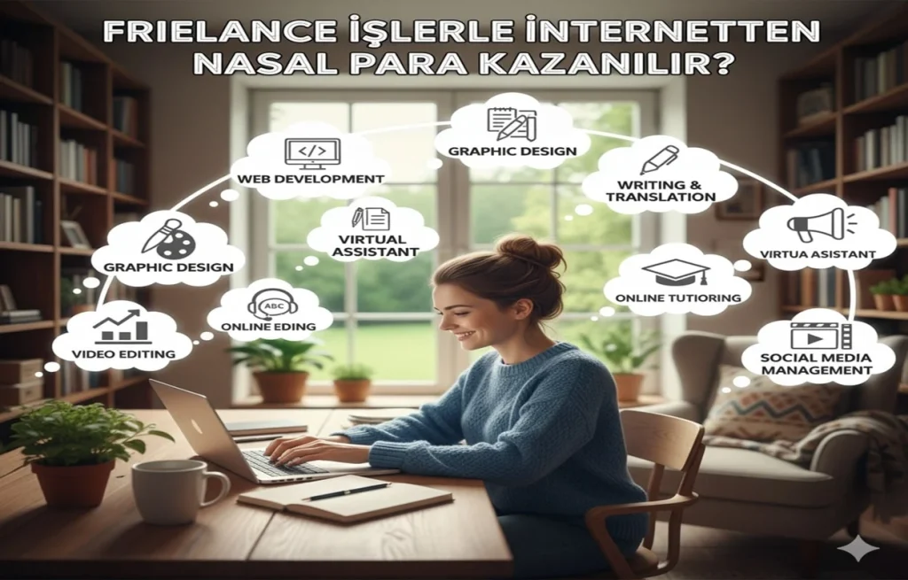 Freelance İşlerle İnternetten Nasıl Para Kazanılır? 5 Freelance İşlerle İnternetten Nasıl Para Kazanılır?