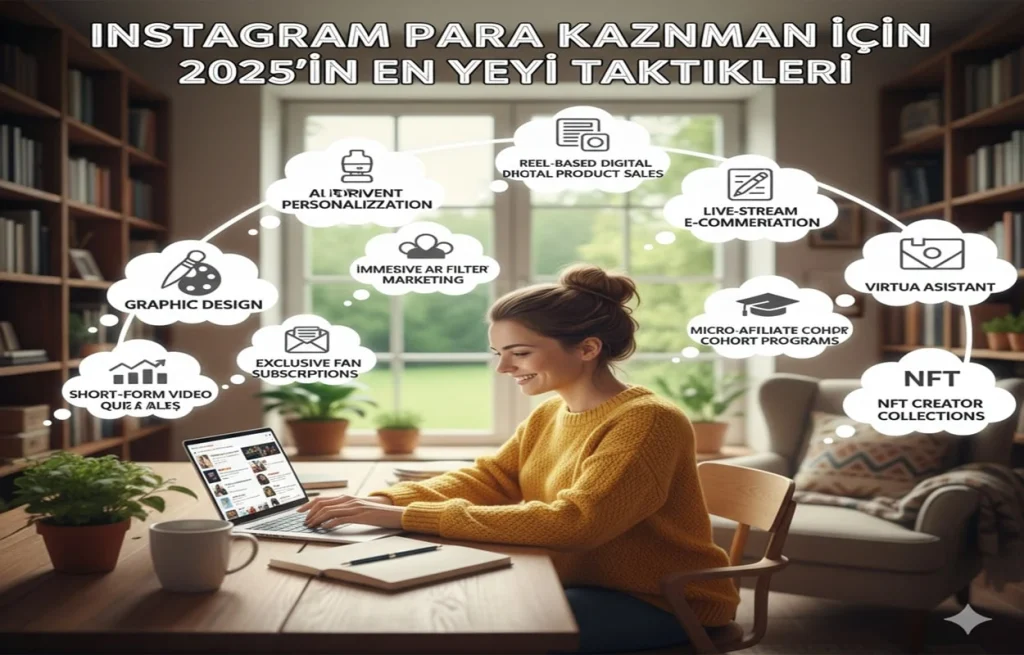 Instagram Para Kazanmak İçin 2025'in En Yeni Taktikleri 4 Instagram Para Kazanmak İçin 2025’in En Yeni Taktikleri