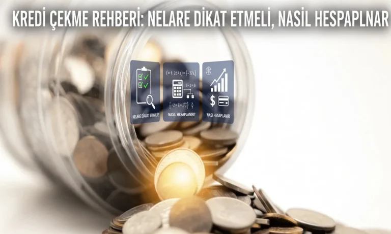 Kredi Çekme Rehberi: Nelere Dikkat Etmeli, Nasıl Hesaplanır?