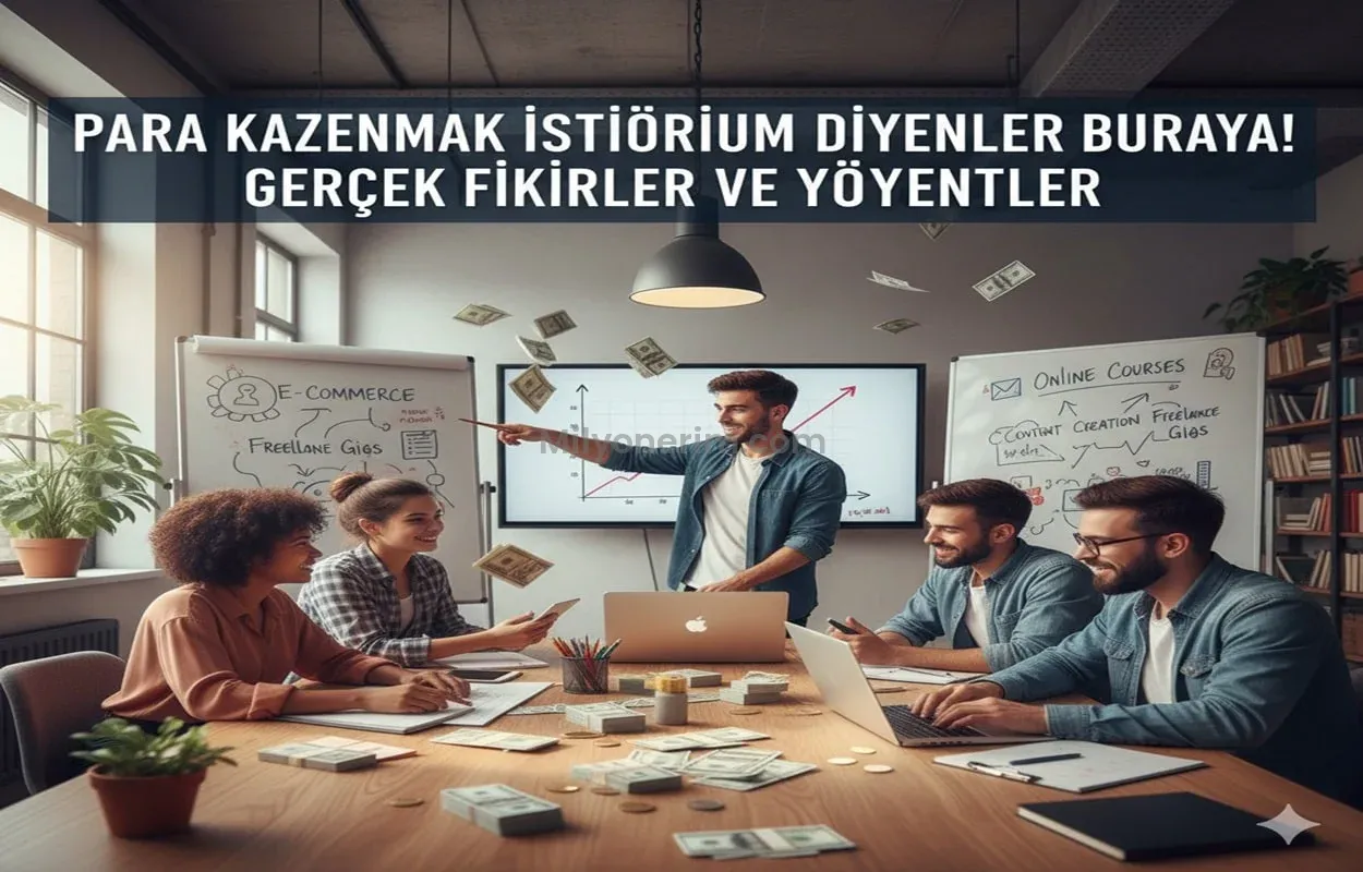 Para Kazanmak İstiyorum Diyenler Buraya! Gerçek Fikirler