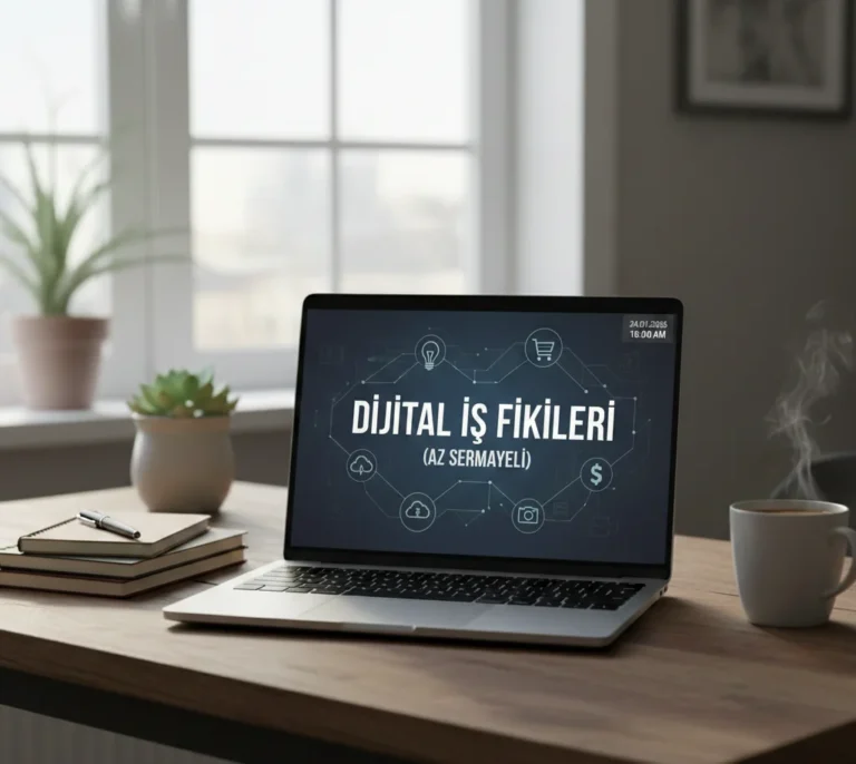 Dijital İş Fikirleri (Az Sermayeli)