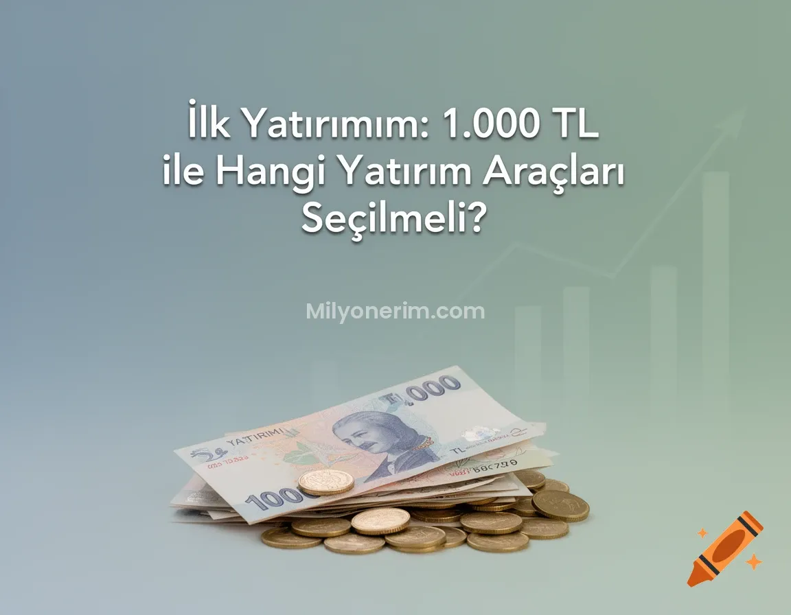 İlk Yatırımım: 1.000 TL ile Hangi Yatırım Araçları Seçilmeli?